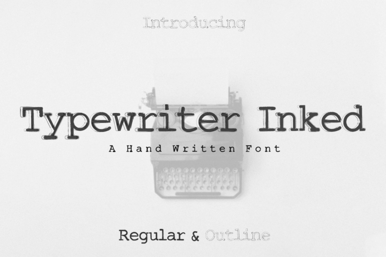 19 Must-Have Typewriter Fonts for Authentic Vintage Style