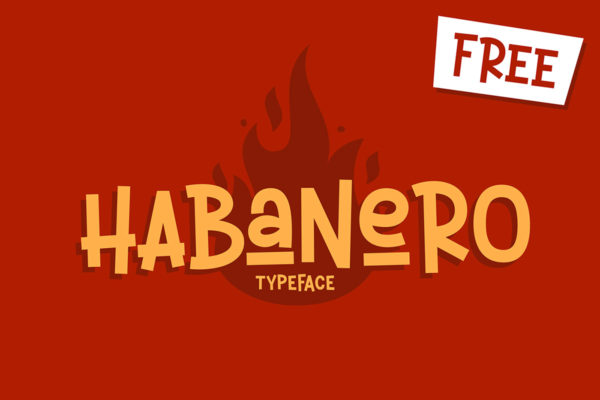 Free Habanero Display Font