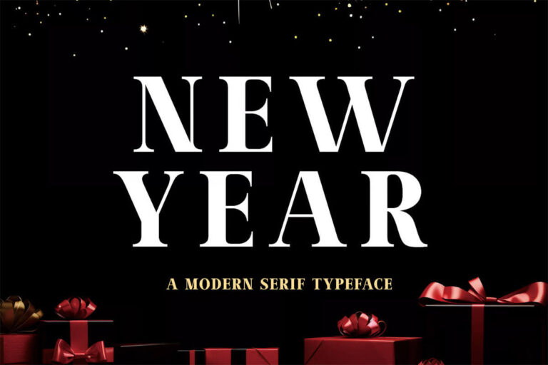 25 Best New Year Fonts for 2026