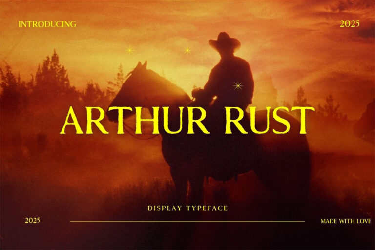 Arthur Rust Display Typeface