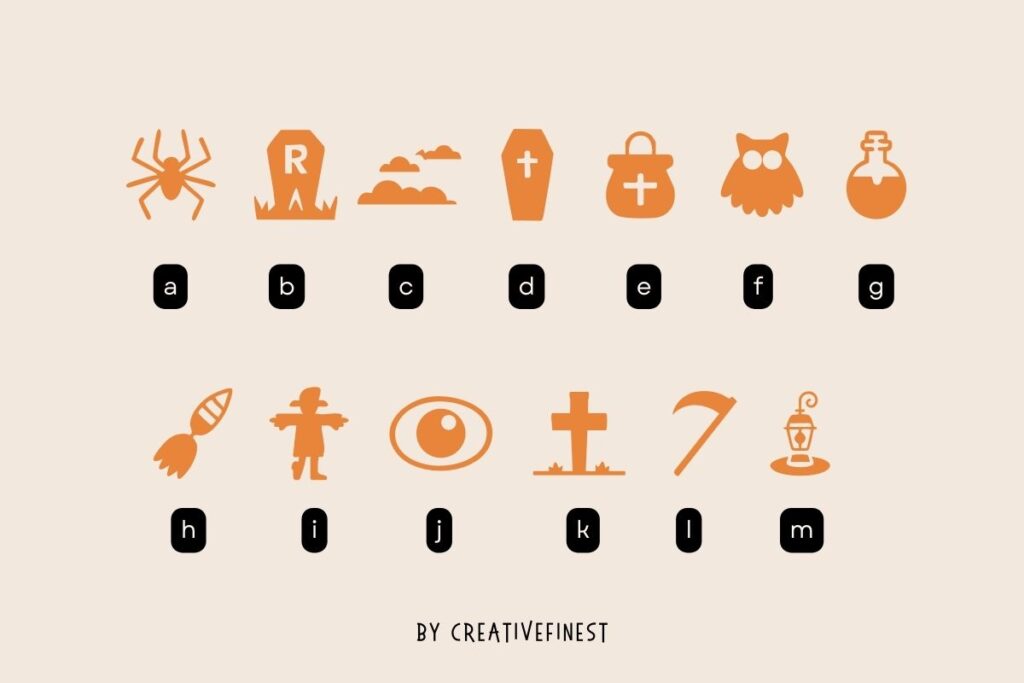 Boo-tiful Halloween Font Preview 1