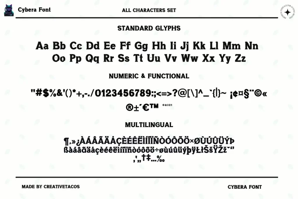 Cybera-Sci-Fi-Font-Preview-2