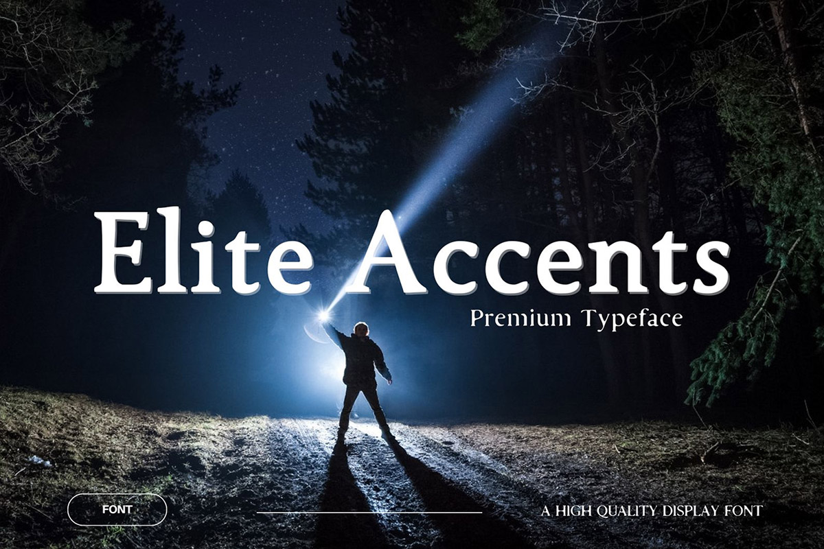 Elite Accents Font Feature Image
