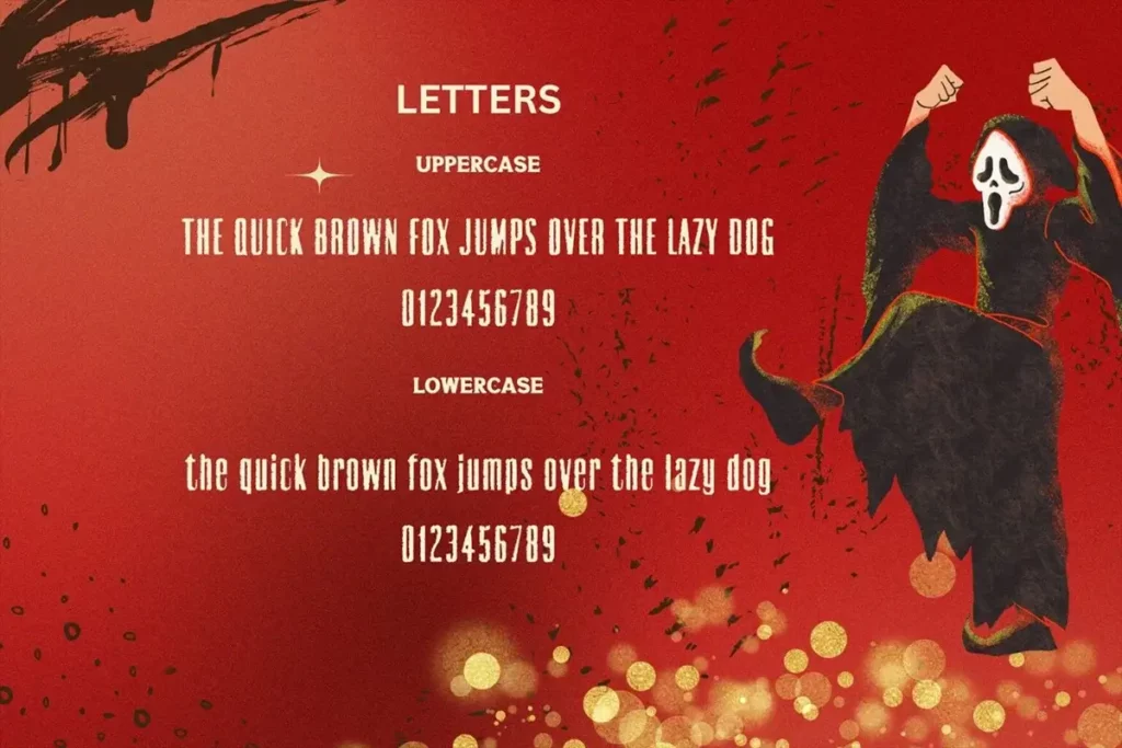 Graveborn Font Preview 3