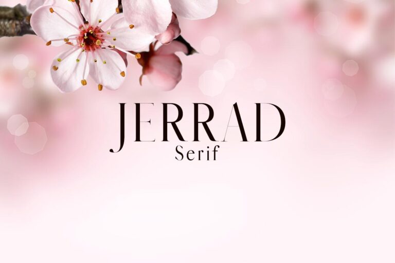 Jerrad Serif Font