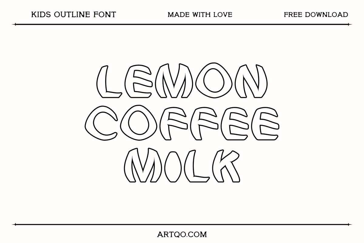 Lemon Coffee Milk Font Feature Image