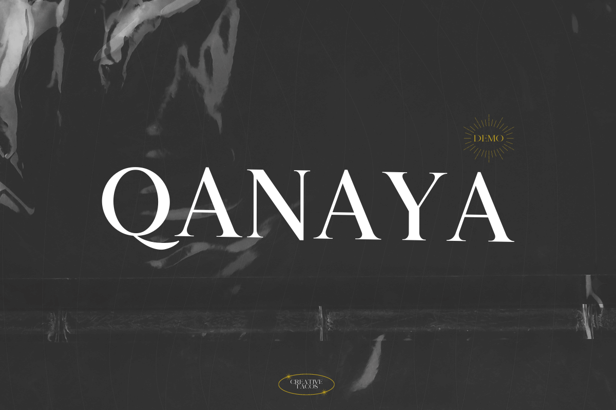 Qanaya Serif Font Feature Image