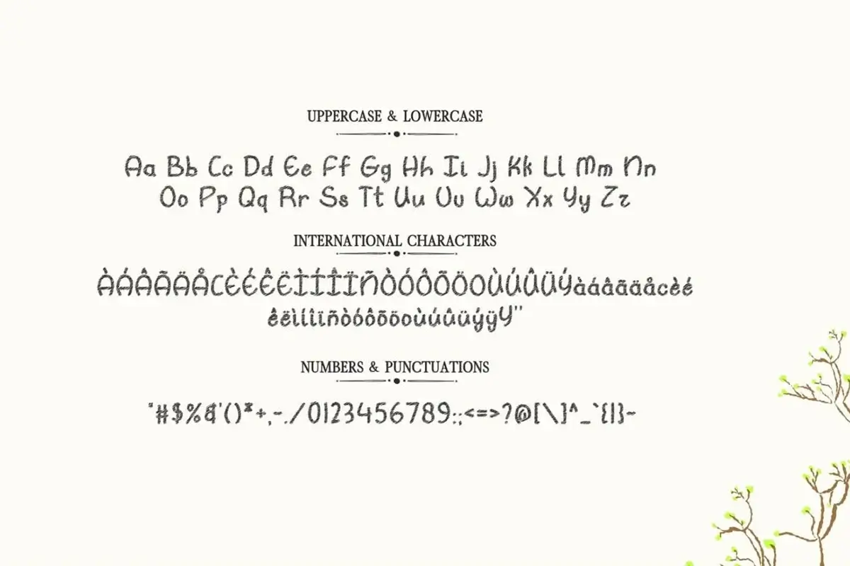 Samosa Scribble Font Preview 1
