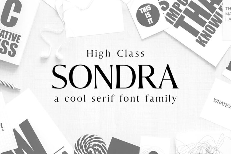 Sondra Serif Font