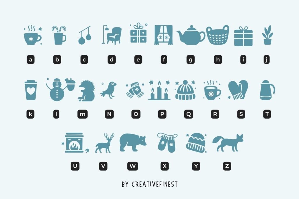 CAF Cozy Winter Doodle Preview 1