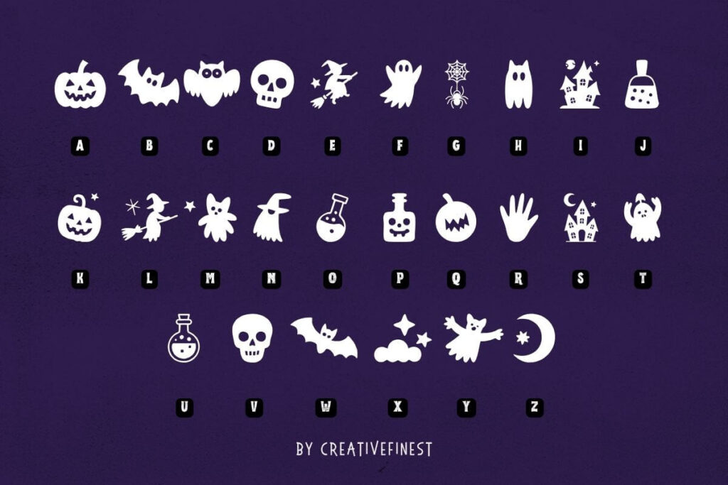 CAF Halloween Doodle Preview 1