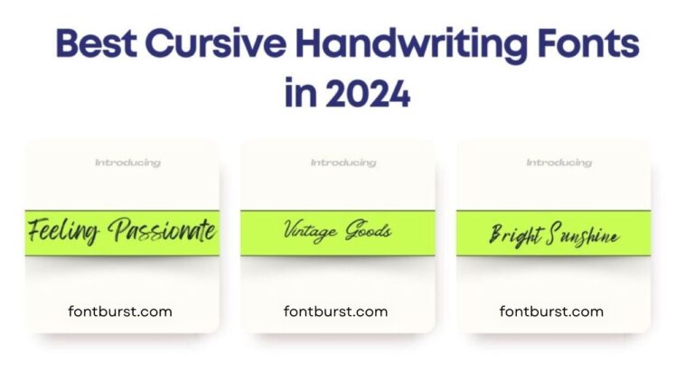 15 Best Cursive Handwriting Fonts in Canva for 2024