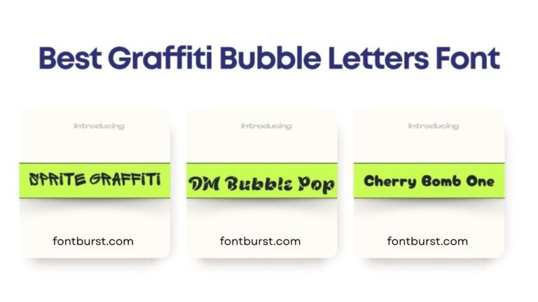 15 Best Graffiti Bubble Letters Fonts in Canva for 2024