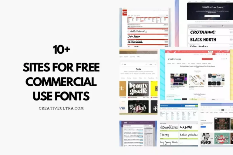10+ Best Websites For Free Commercial Use Fonts