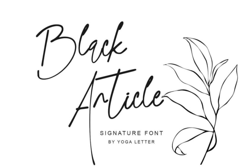 Best Cursive Fonts in Microsoft Word - Font Burst