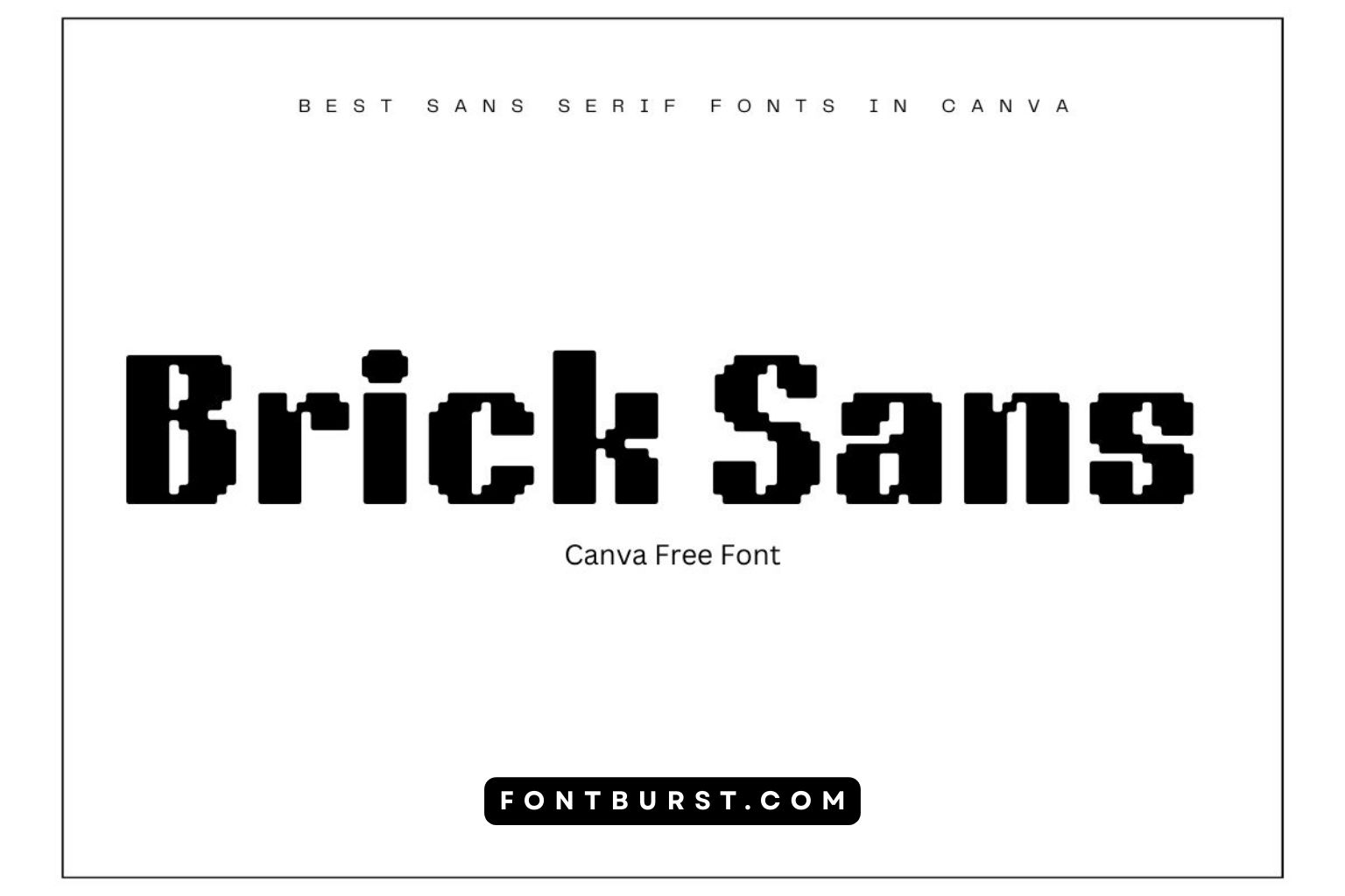 15 Best Sans Serif Fonts In Canva 2026