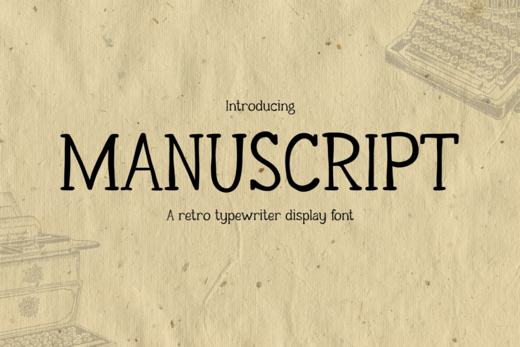15 Best Typewriter Fonts For 2026 - Font Burst
