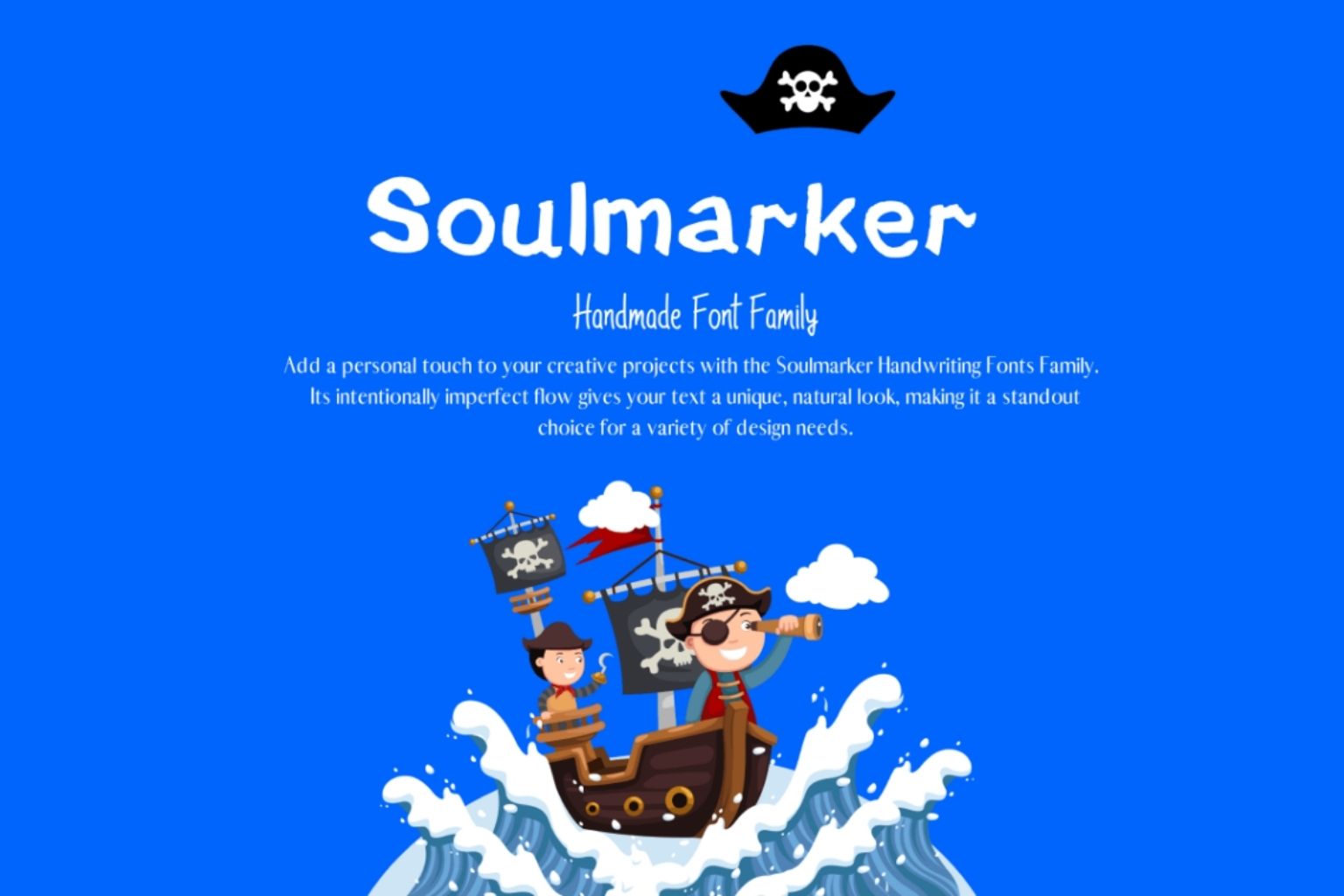 Soulmarker Handwriting Fonts Family Feature Image