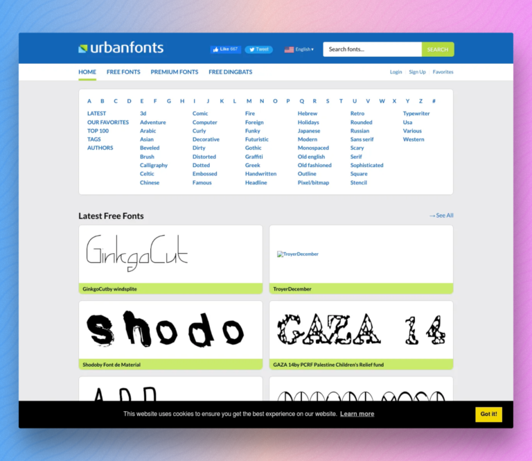 Explore the 8 Best Free Font Websites For Your Design Needs